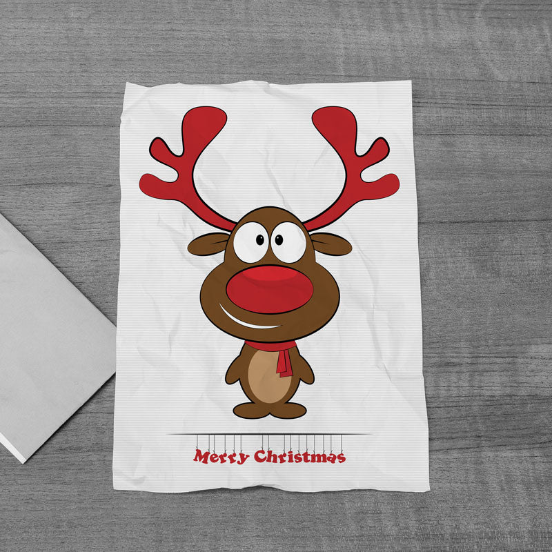 Strofinaccio Natalizio Renna Rudolph