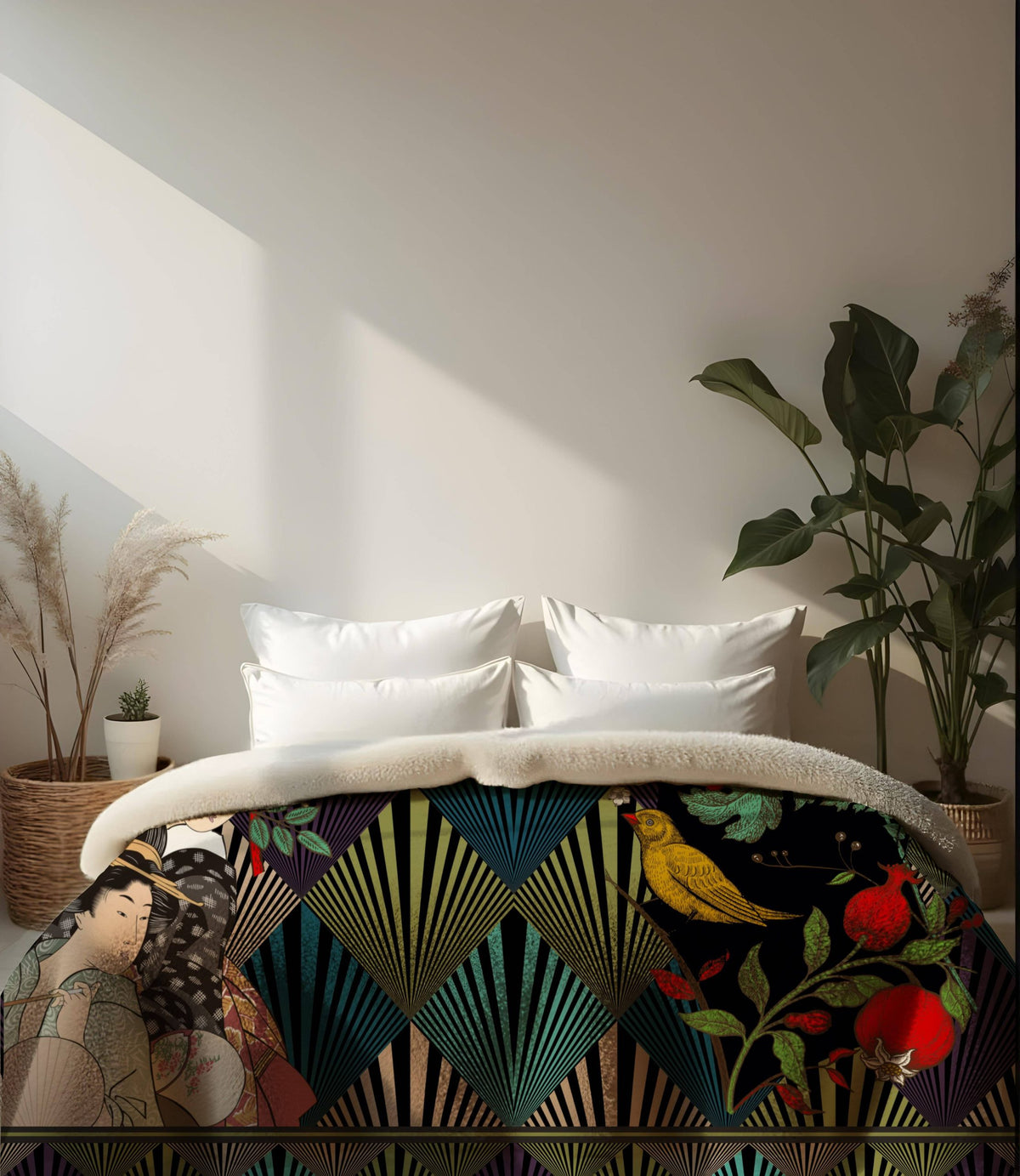 Coperta Sherpa Nippon - Pink Martini Design