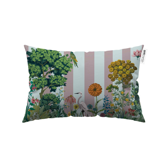Cuscino Rettangolare Airone Cipria – Design Manuela Merlo di Pink Martini Design