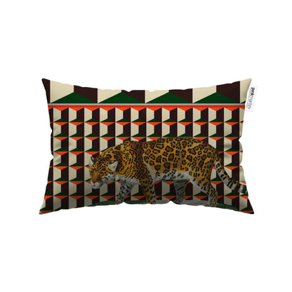 Cuscino Rettangolare Leopardo Pattern – Design Manuela Merlo di Pink Martini Design