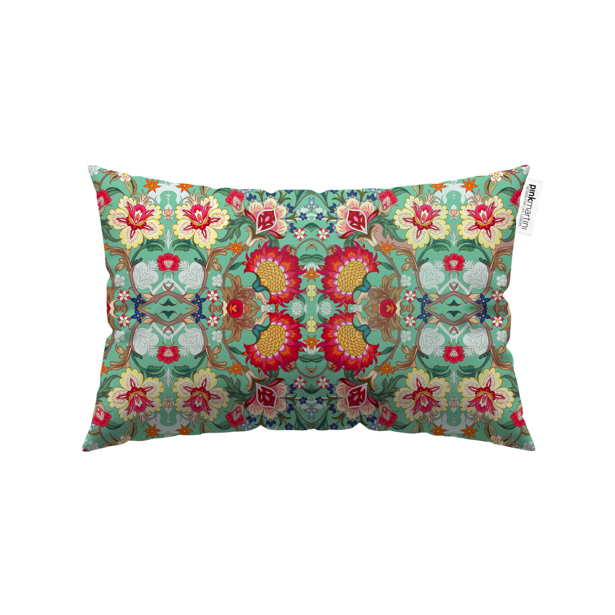 Cuscino Rettangolare India Acqua – Design Manuela Merlo di Pink Martini Design