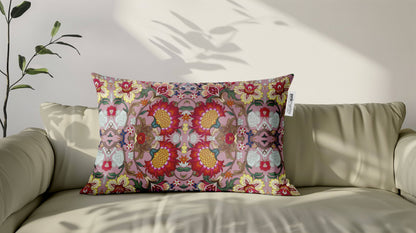 Cuscino Rettangolare India Rosa – Design Manuela Merlo di Pink Martini Design