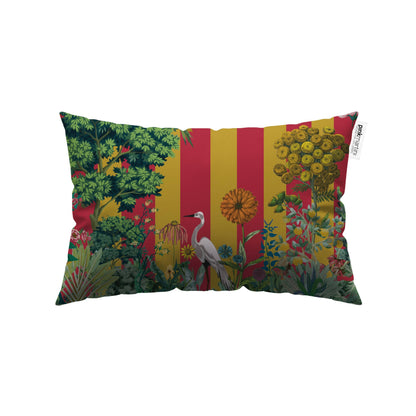 Cuscino Rettangolare Airone Giallo – Design Manuela Merlo di Pink Martini Design
