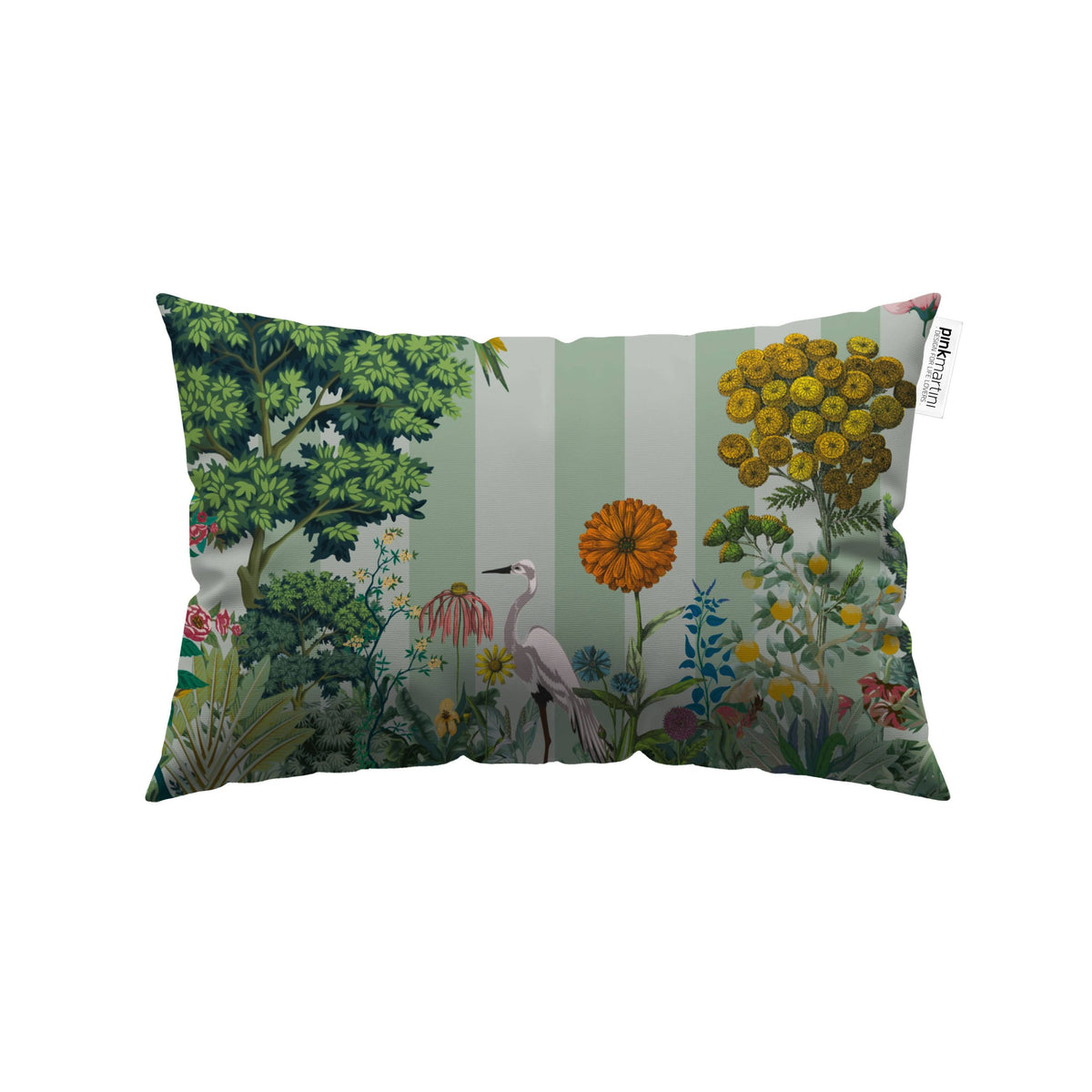 Cuscino Rettangolare Airone Pastello – Design Manuela Merlo di Pink Martini Design