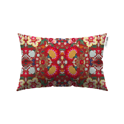 Cuscino Rettangolare India Fragola – Design Manuela Merlo di Pink Martini Design