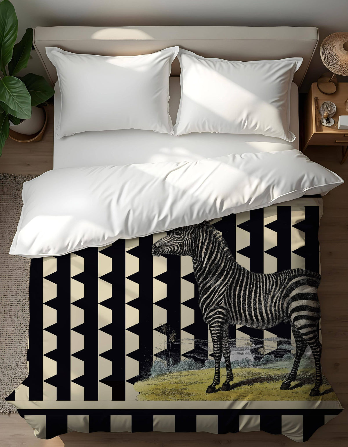 Copripiumino Zebra - design Manuela Merlo Pink Martini Design