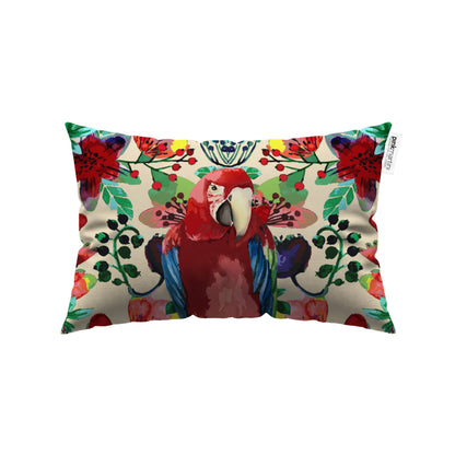 Cuscino Rettangolare Pappagallo – Design Manuela Merlo di Pink Martini Design