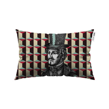 Cuscino Rettangolare Gentleman – Design Manuela Merlo di Pink Martini Design