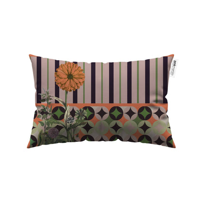 Cuscino Rettangolare Aires Mandarino – Design Manuela Merlo di Pink Martini Design