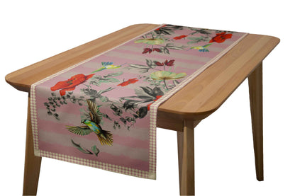 Runner Policanva Colibrì Barbie – Design Manuela Merlo di Pink Martini Design