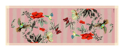 Runner Policanva Colibrì Barbie – Design Manuela Merlo di Pink Martini Design