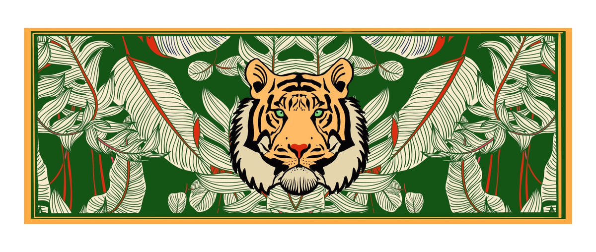 Runner Policanva Tigre – Design Manuela Merlo di Pink Martini Design