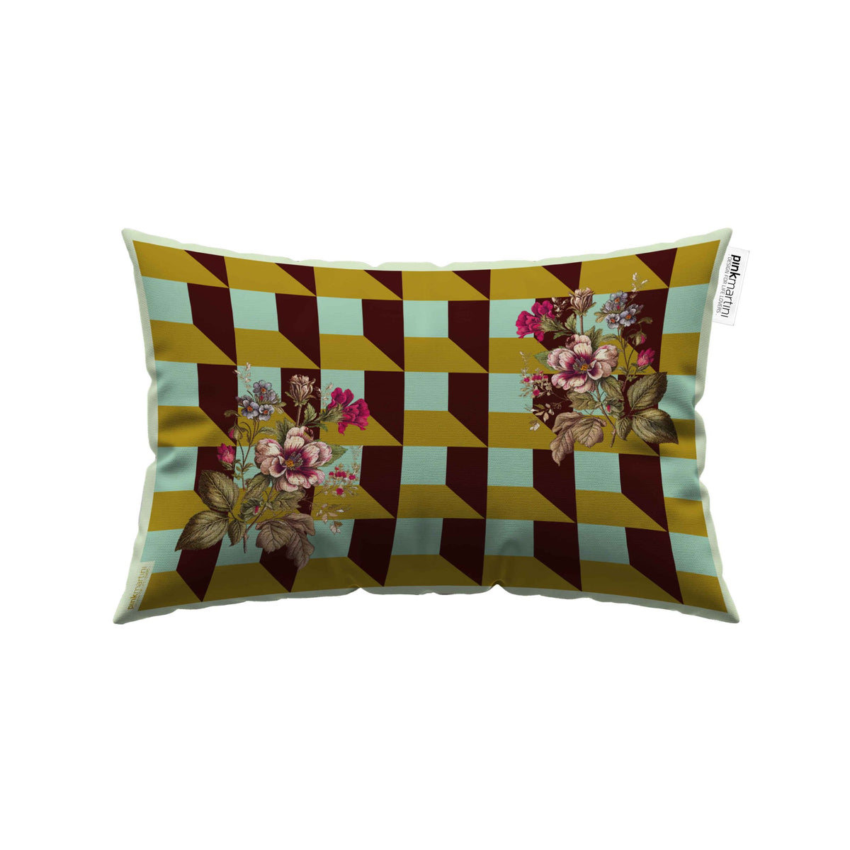 Cuscino Rettangolare Ballerina Senape – Design Manuela Merlo di Pink Martini Design