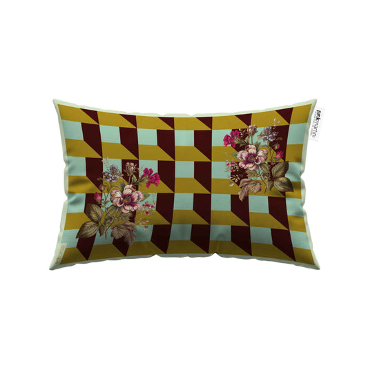 Cuscino Rettangolare Ballerina Senape – Design Manuela Merlo di Pink Martini Design