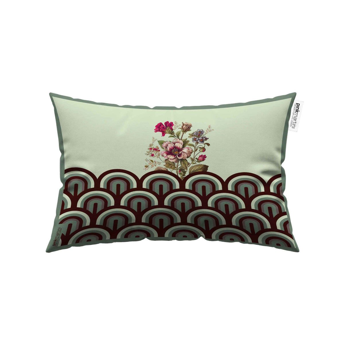 Cuscino Rettangolare Tip-Tap Azzurro – Design Manuela Merlo di Pink Martini Design