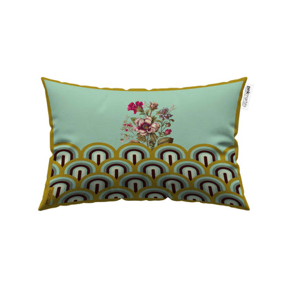 Cuscino Rettangolare Tip-Tap Senape – Design Manuela Merlo di Pink Martini Design