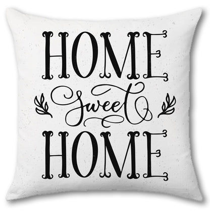 Cuscino in Canvas Sweet Home – Design Accogliente