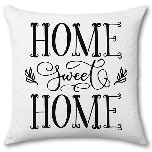Cuscino in Canvas Sweet Home – Design Accogliente