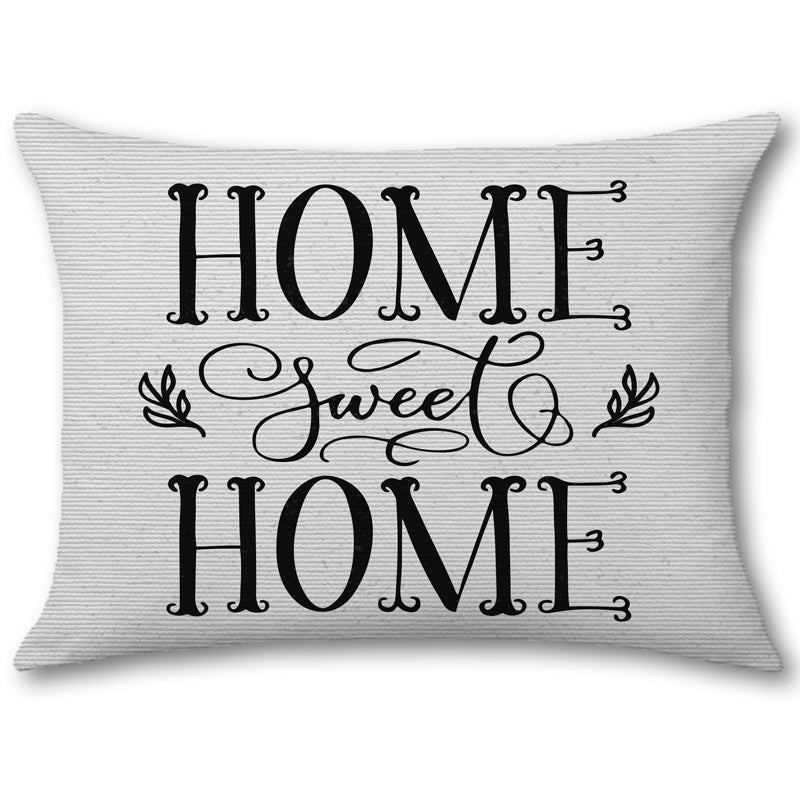 Cuscino in Canvas Sweet Home – Design Accogliente