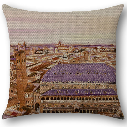 Cuscino in Juta Palazzo della Ragione, Il Cuscino Italiano