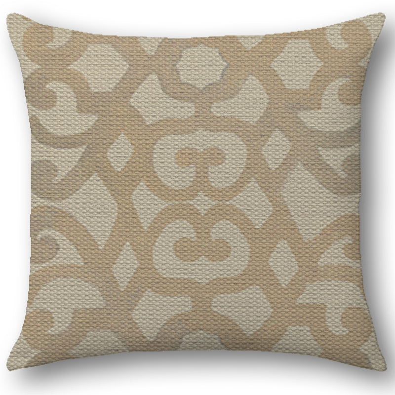 Cuscino in Juta Turchia Sabbia, design Cecilia Bussani per Il Cuscino Italiano