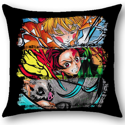 Cuscino in Raso Demon Slayer – Design Antonella Todaro
