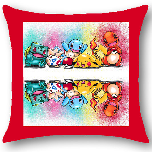 Cuscino Pokemon1 in Raso – Design Antonella Todaro