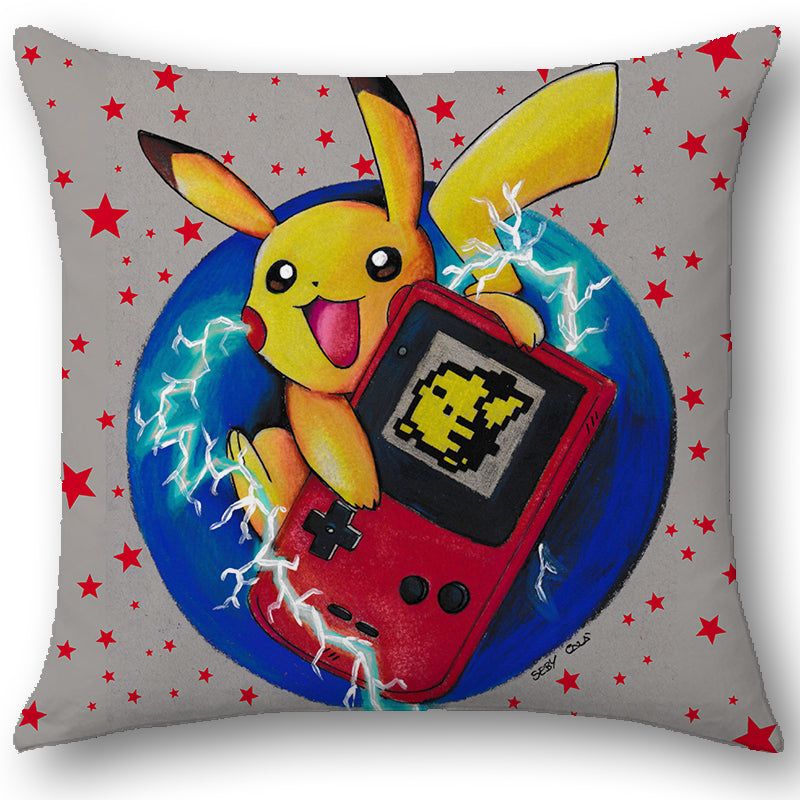 Cuscino Pokemon2 in Raso – Design Antonella Todaro