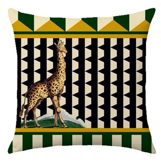Cuscino Giraffa in Velluto - Manuela Merlo Pink Martini Design