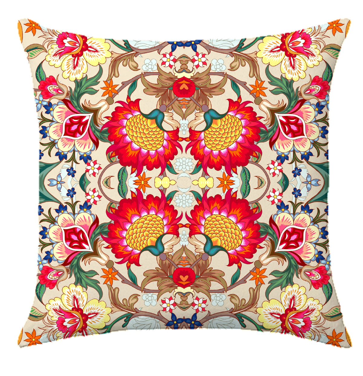 Cuscino India Panna in Velluto - Manuela Merlo Pink Martini Design