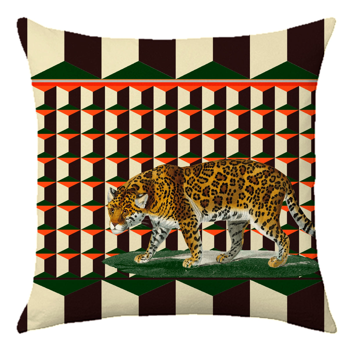 Cuscino Leopardo in Velluto - Manuela Merlo Pink Martini Design