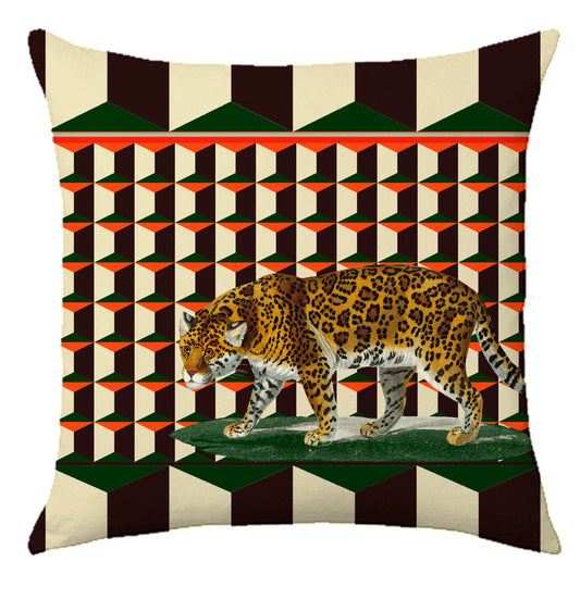 Cuscino Leopardo in Velluto - Manuela Merlo Pink Martini Design
